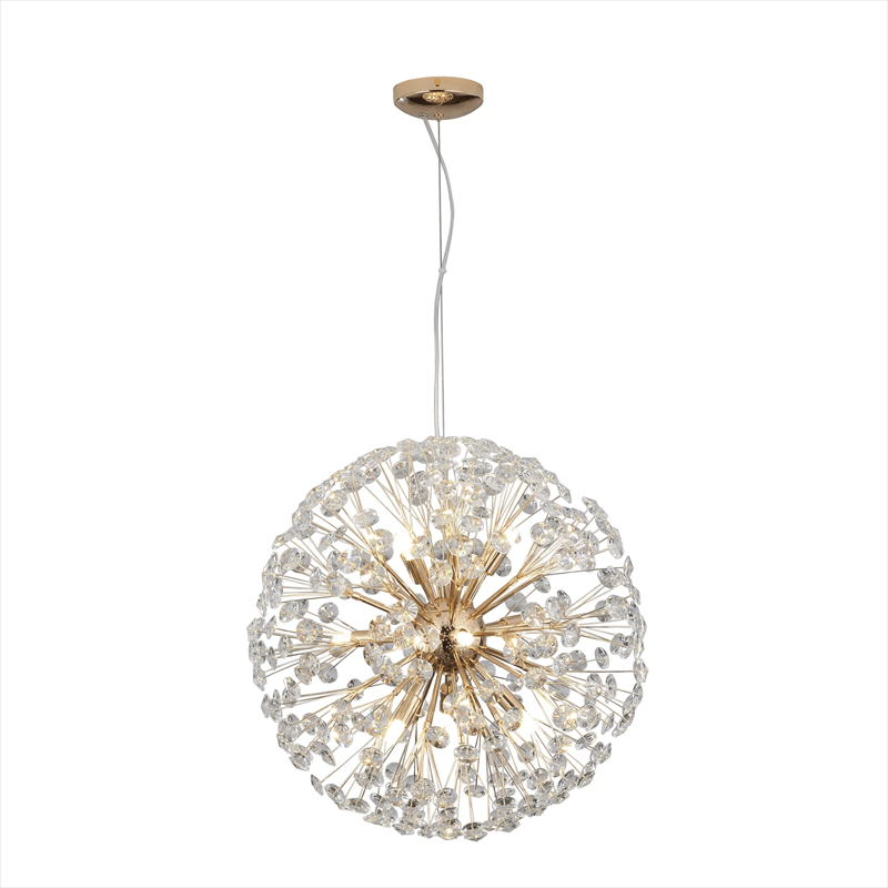 Dandelion Spherical Crystal Pendant Light - Joyfuzzy