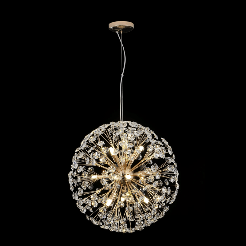 Dandelion Spherical Crystal Pendant Light - Joyfuzzy