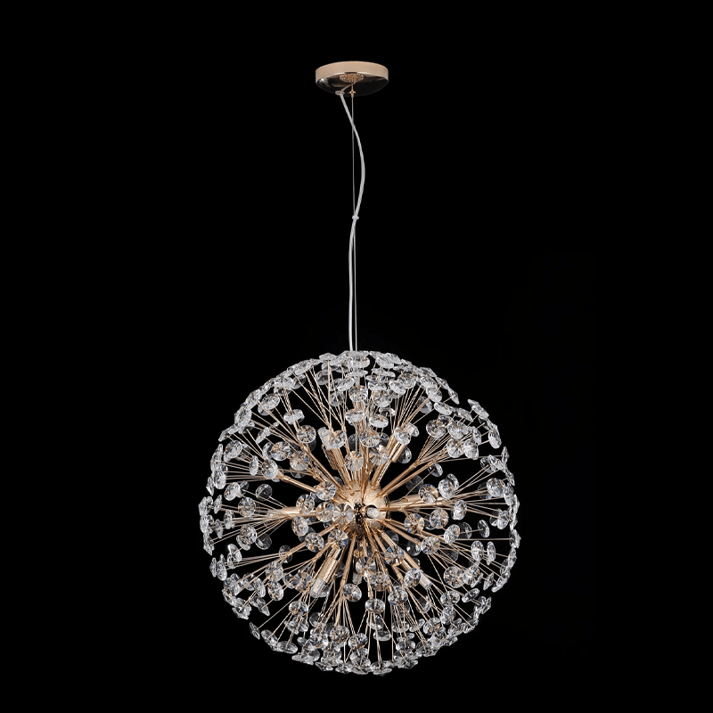 Dandelion Spherical Crystal Pendant Light - Joyfuzzy