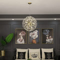 Dandelion Spherical Crystal Pendant Light - Joyfuzzy