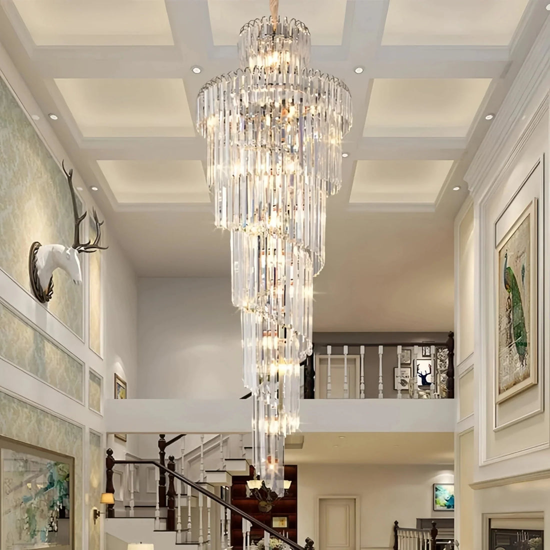 Danilo Multiple Tier Crystal Chandelier - Joyfuzzy