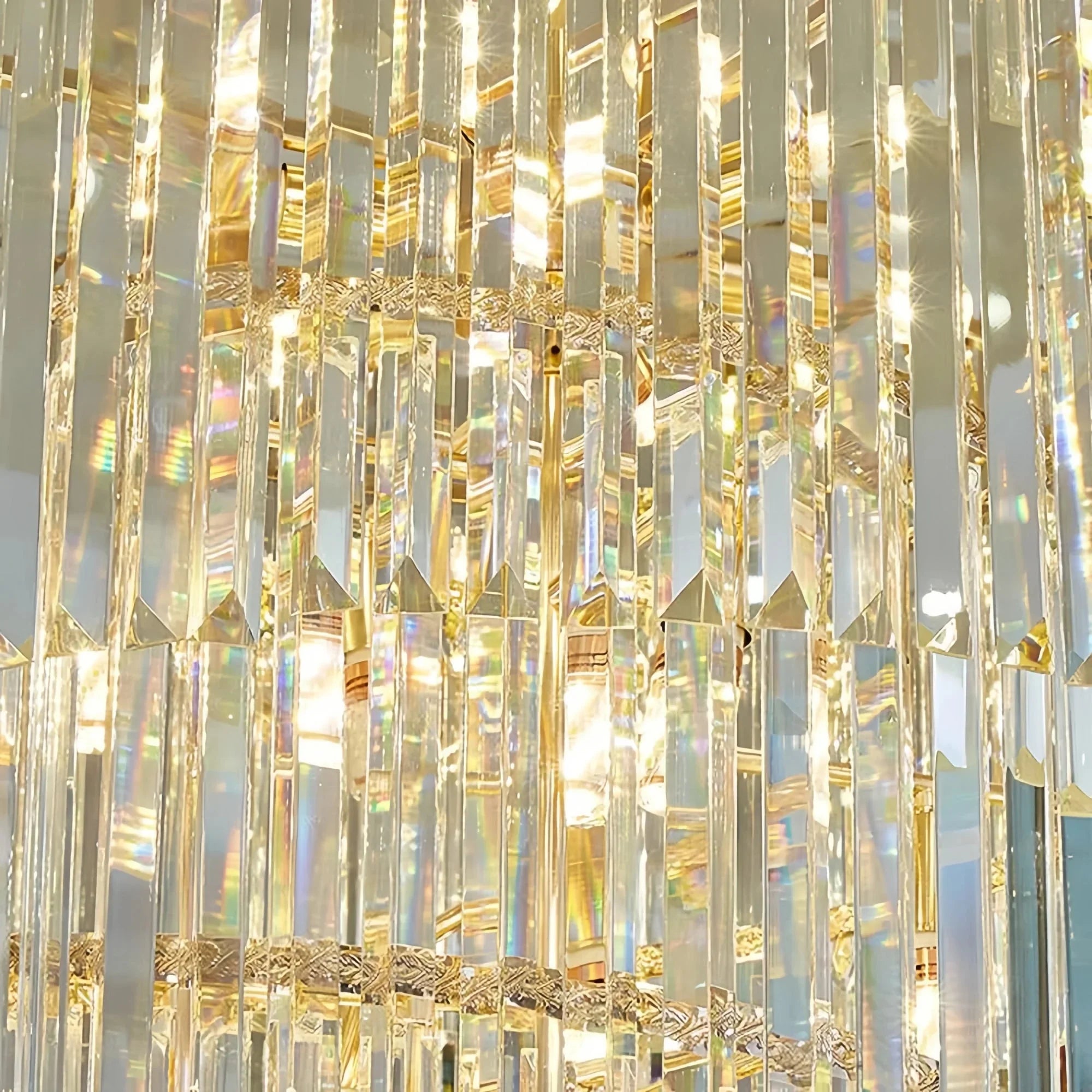 Danilo Multiple Tier Crystal Chandelier - Joyfuzzy
