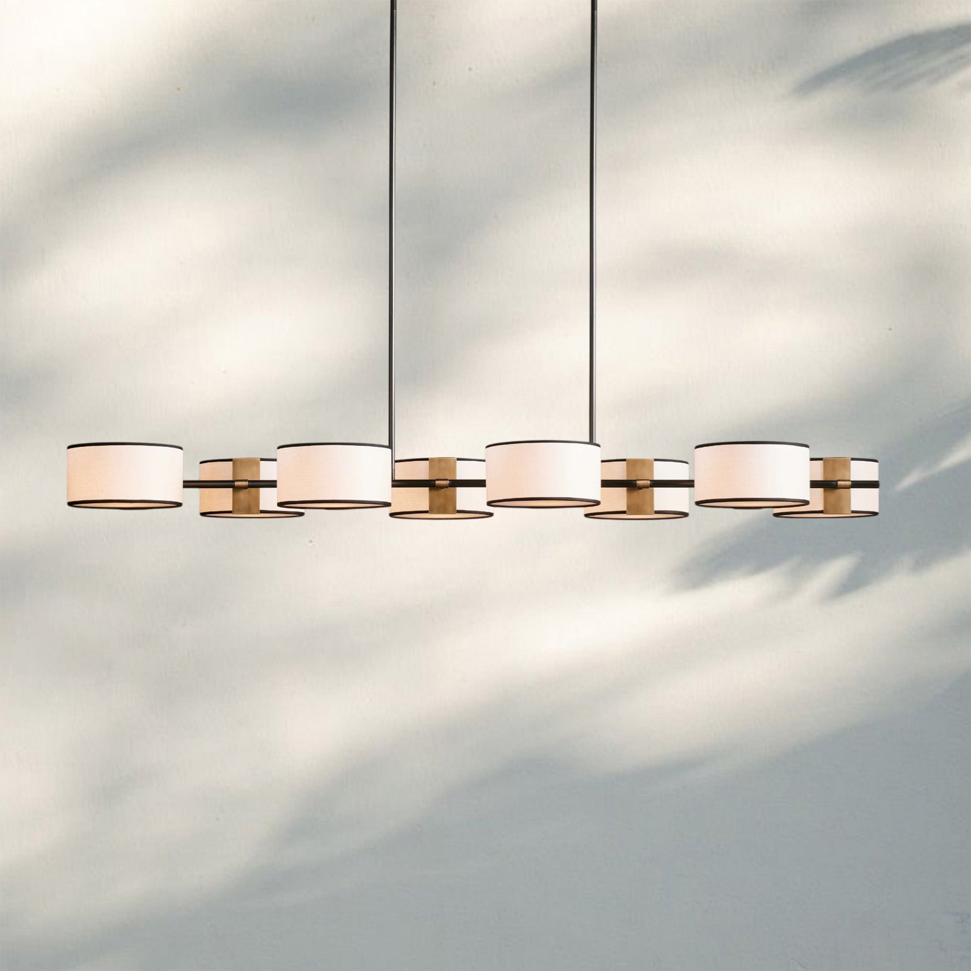 Daphne Linear Chandelier 62" - EcruJoyfuzzy