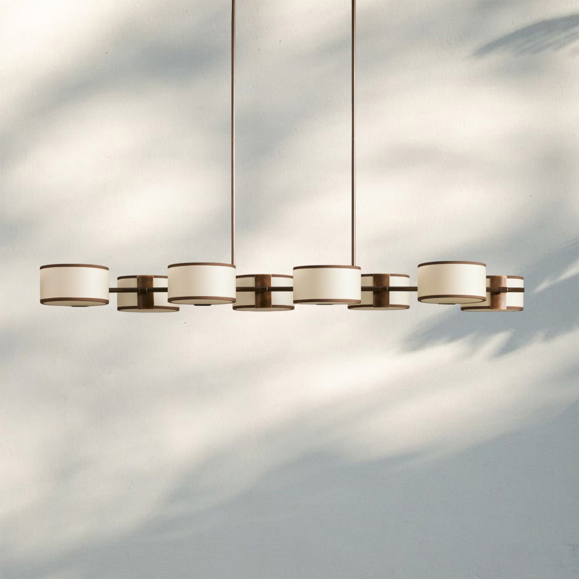Daphne Linear Chandelier 62" - EcruJoyfuzzy
