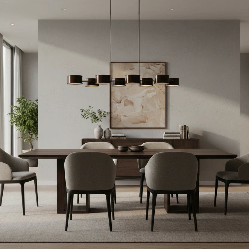 Daphne Metal Linear Chandelier