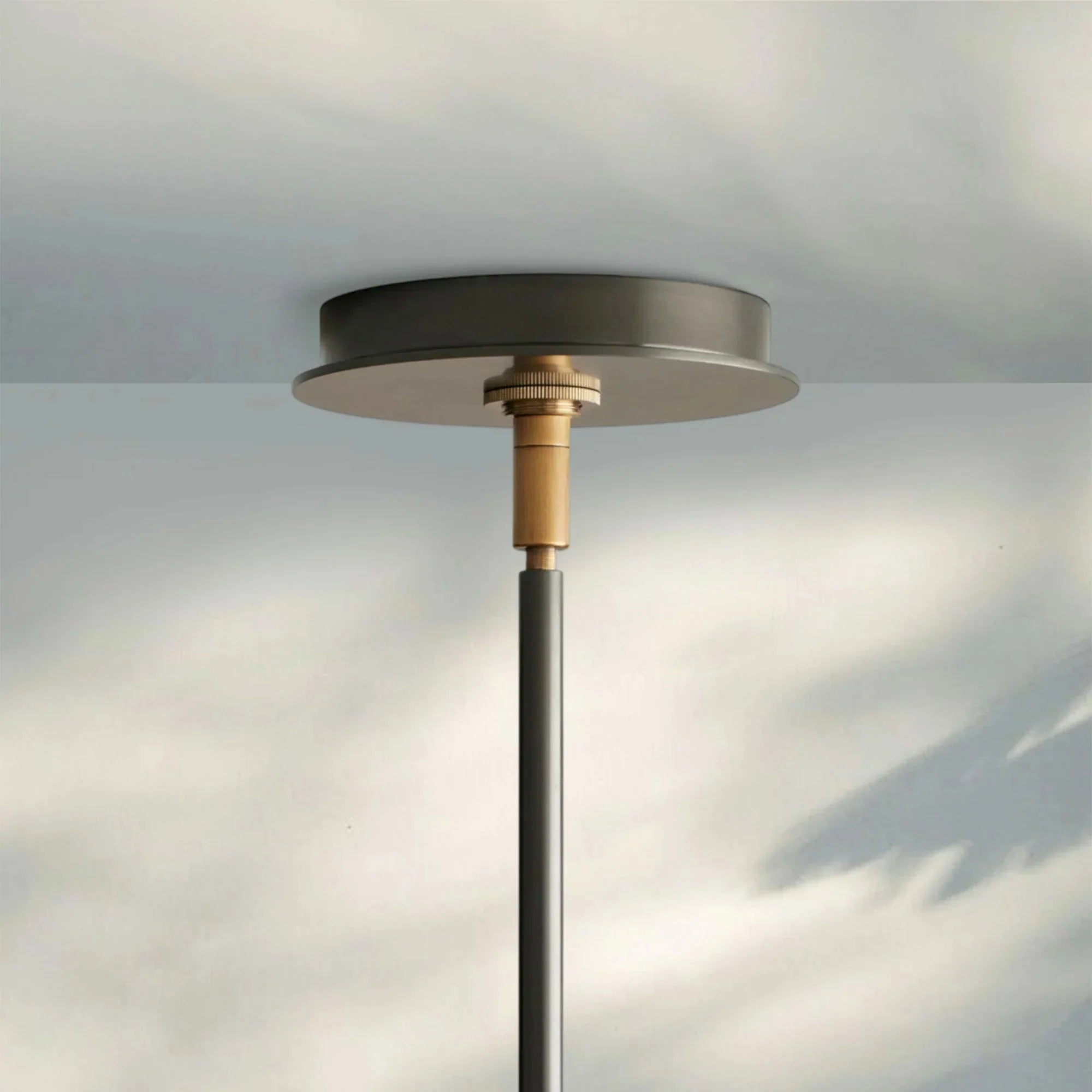Daphne Round Chandelier 48''60'' - 60"Black & WhiteJoyfuzzy