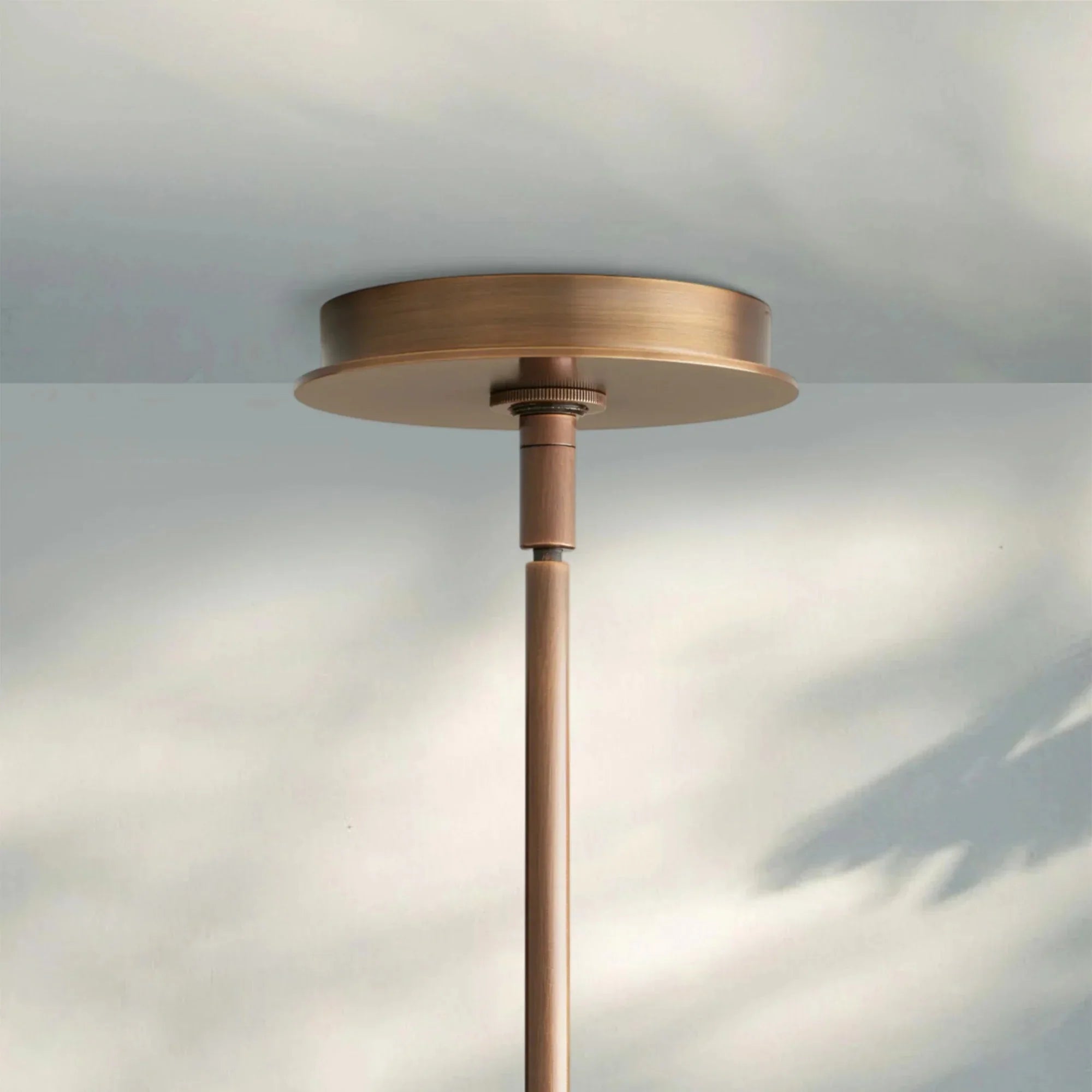Daphne Round Chandelier 48''60'' - 60"Black & WhiteJoyfuzzy