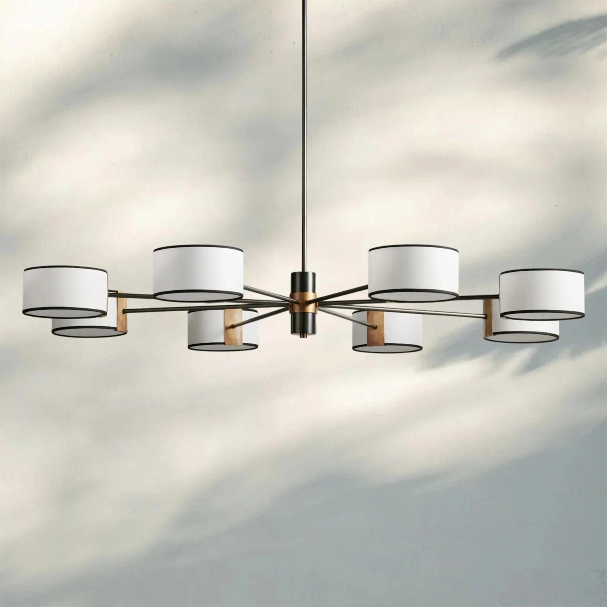 Daphne Round Chandelier 48''60'' - 60"EcruJoyfuzzy