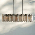 Delsie Oval Chandelier - 51''BronzeSmokeJoyfuzzy