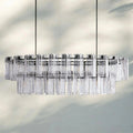 Delsie Oval Chandelier - 51''BronzeSmokeJoyfuzzy