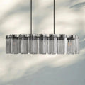 Delsie Oval Chandelier - 51''BronzeSmokeJoyfuzzy