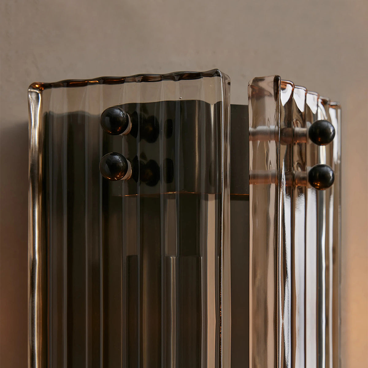 Delsie Sconce Smoke