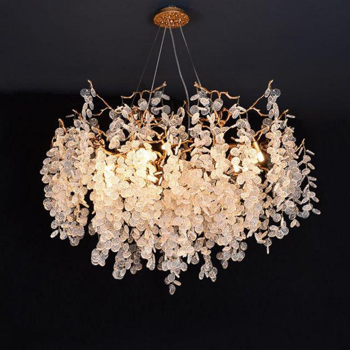 Donna Modern Round Branch Chandelier - Milk WhiteJoyfuzzy