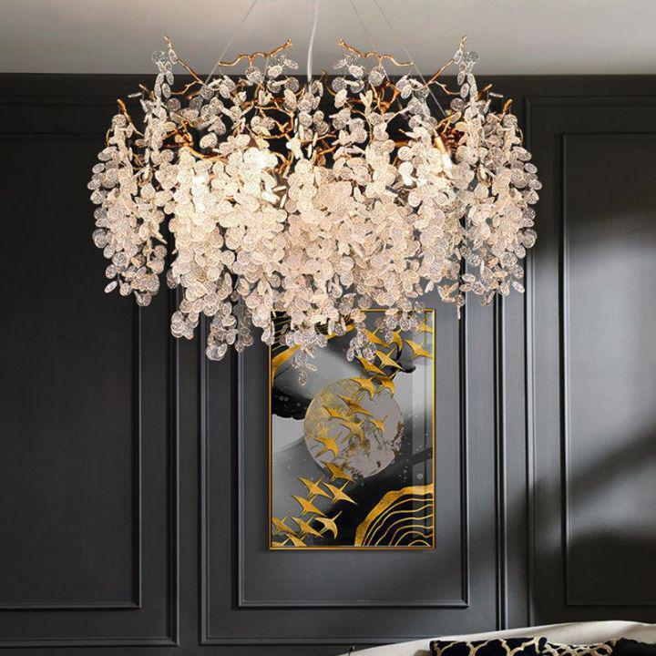 Donna Modern Round Branch Chandelier - Milk WhiteJoyfuzzy