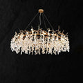 Donna Round Circle Fortune Tree Round Branch Chandelier - 35.4