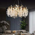 Donna Round Circle Fortune Tree Round Branch Chandelier - 26