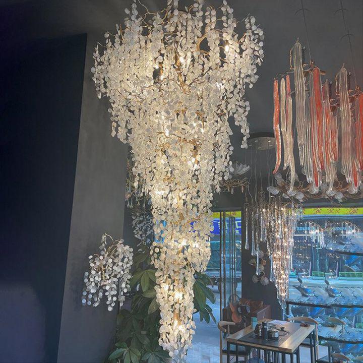Donna Two - Tier Large Branch Chandelier - 35.4" DJoyfuzzy