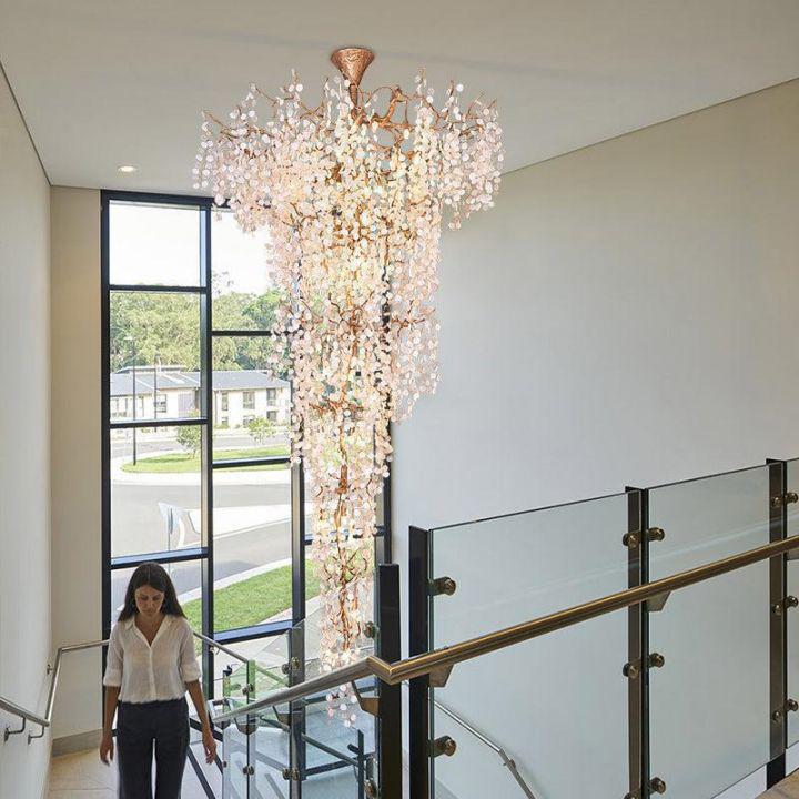 Donna Two - Tier Large Branch Chandelier - 35.4" DJoyfuzzy