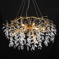 Doris Round Modern Branch Chandeliers - Diameter 67 cm x Height 40 cmWarm LightJoyfuzzy