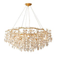 Doris Round Modern Branch Chandeliers - Diameter 67 cm x Height 40 cmWarm LightJoyfuzzy