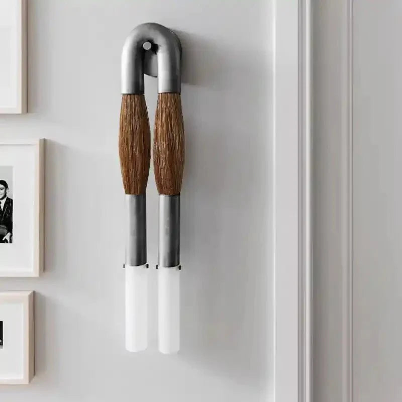 Double Head Antonia Horsehair Sconce - Joyfuzzy