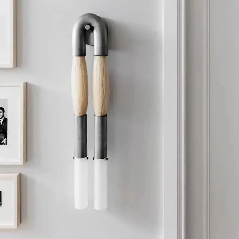 Double Head Antonia Horsehair Sconce - Joyfuzzy