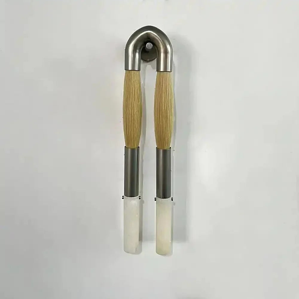 Double Head Antonia Horsehair Sconce - Joyfuzzy
