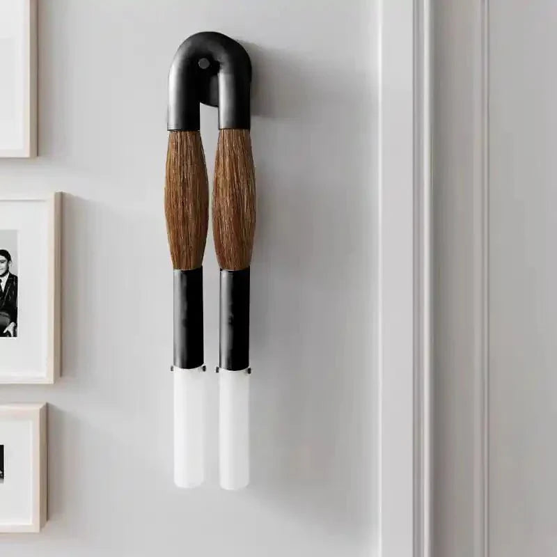 Double Head Antonia Horsehair Sconce - Joyfuzzy