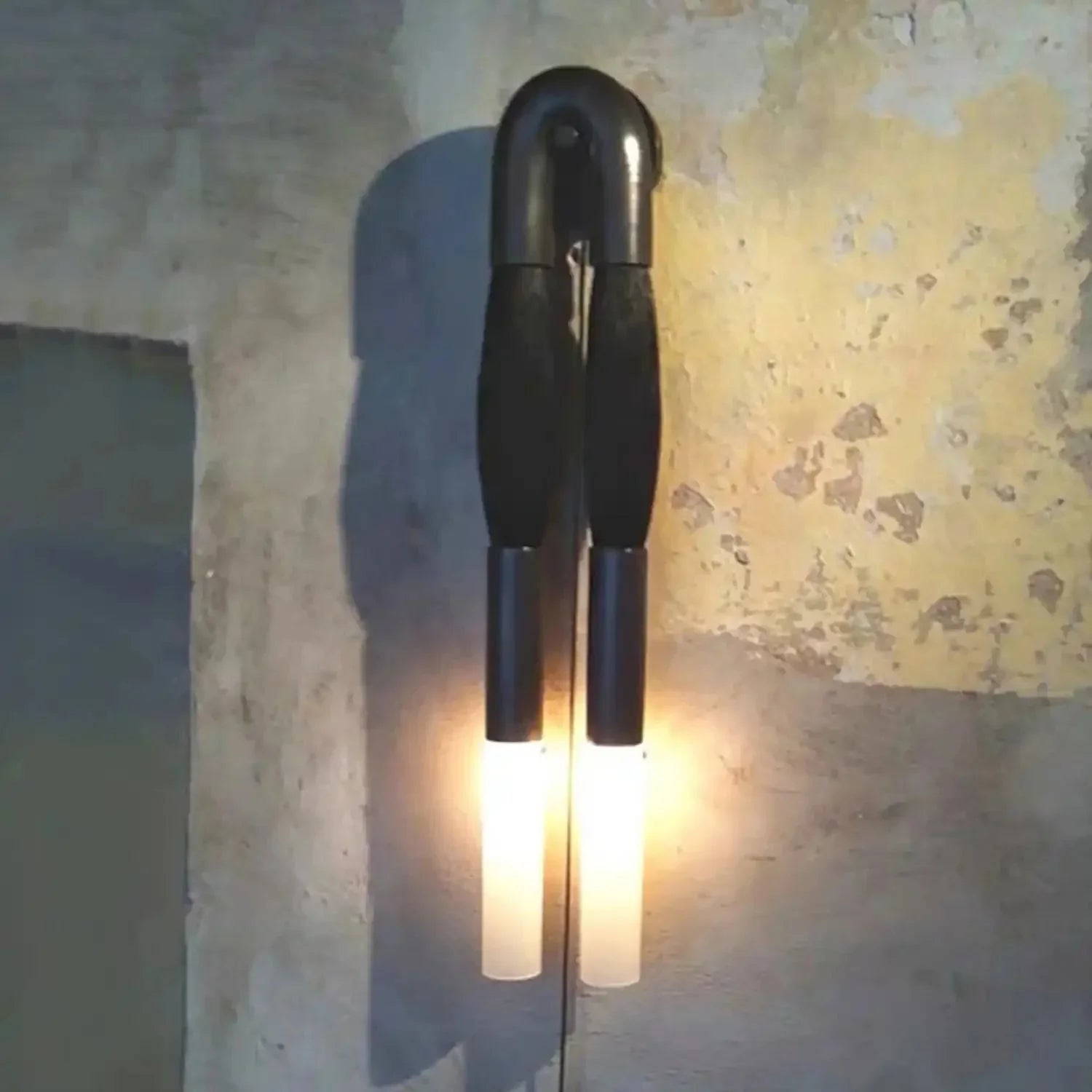 Double Head Antonia Horsehair Sconce - Joyfuzzy