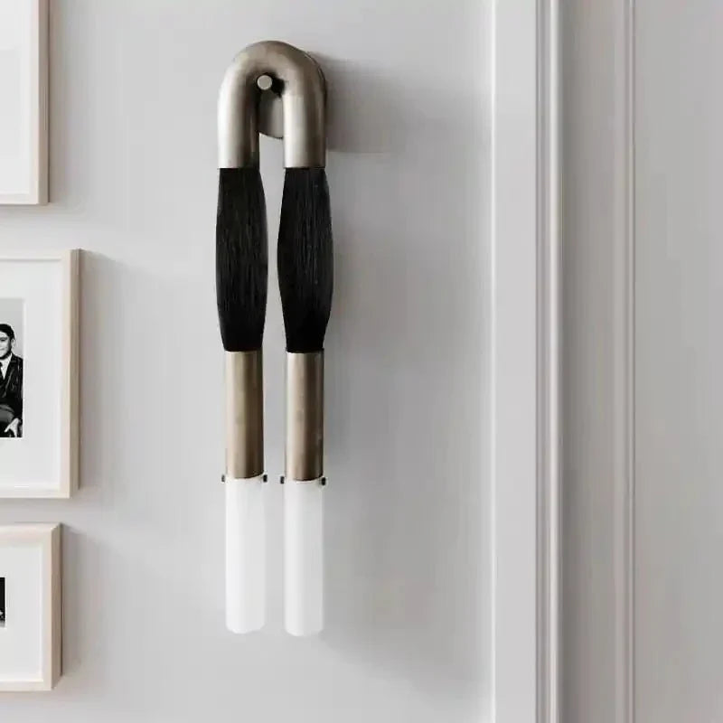 Double Head Antonia Horsehair Sconce - Joyfuzzy