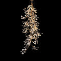 Drooping Ceramic Ginkgo Leaf Chandelier - SizeBJoyfuzzy