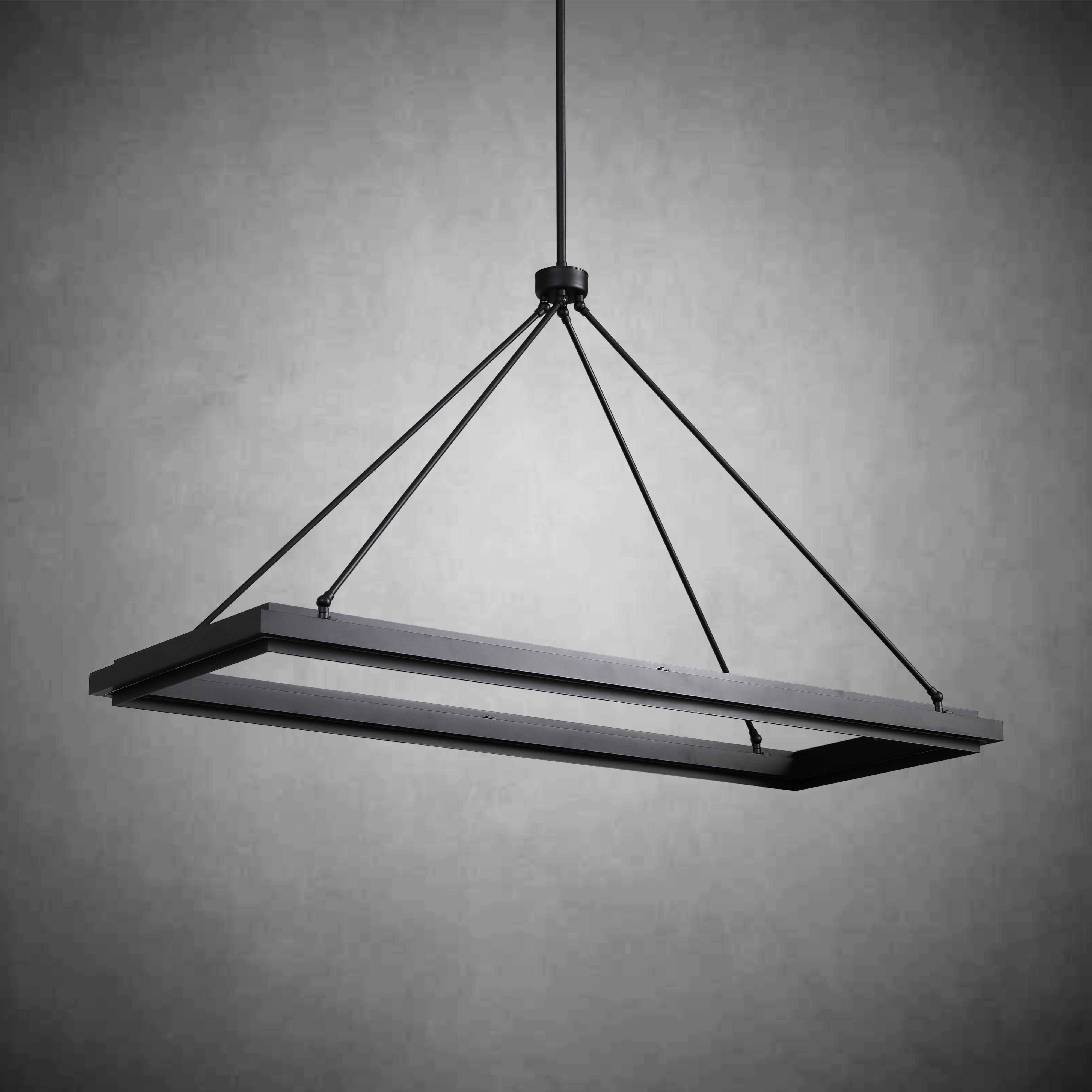 Peral Rectangular Chandelier 50"62"
