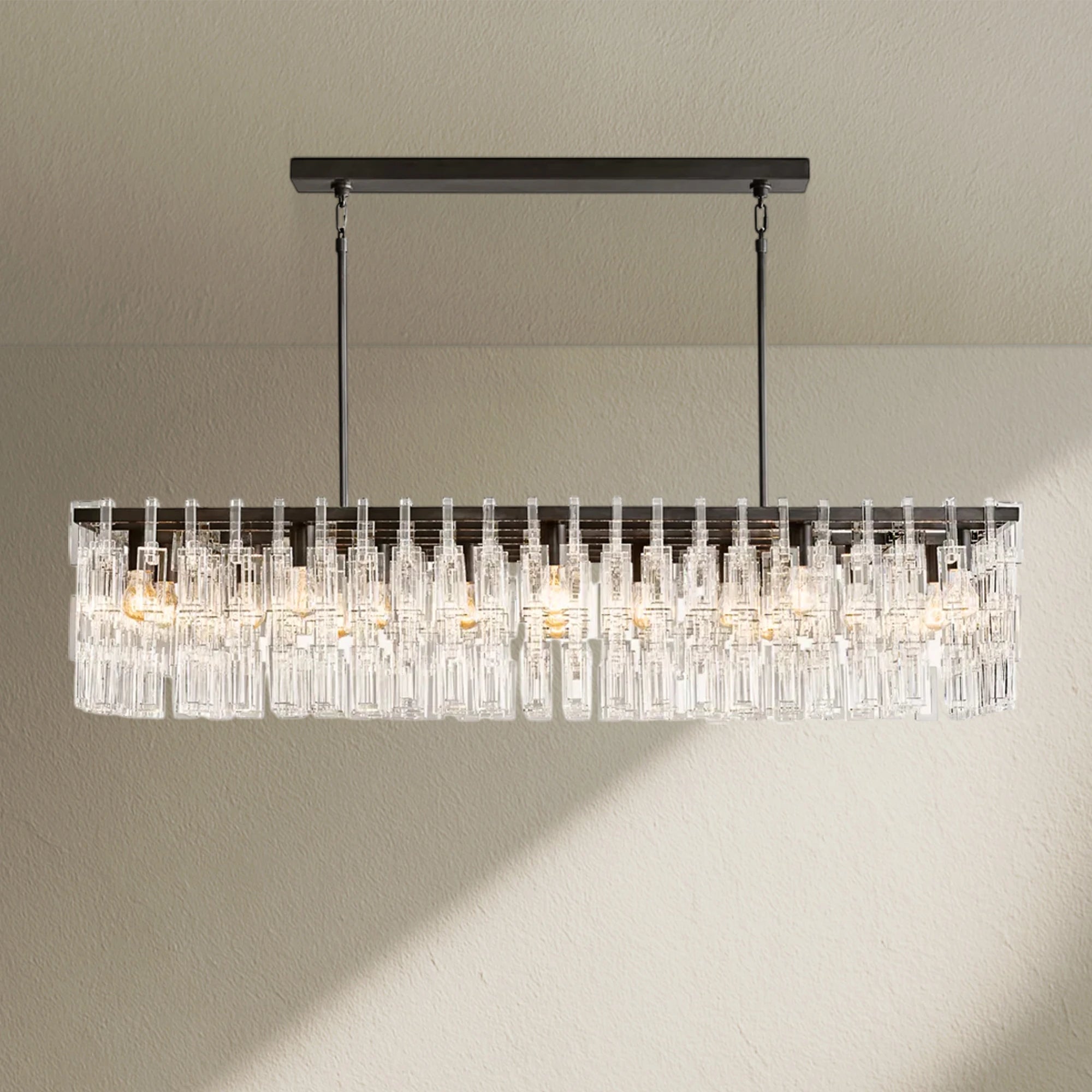 Marifz Modern Rectangular Chandelier 60"
