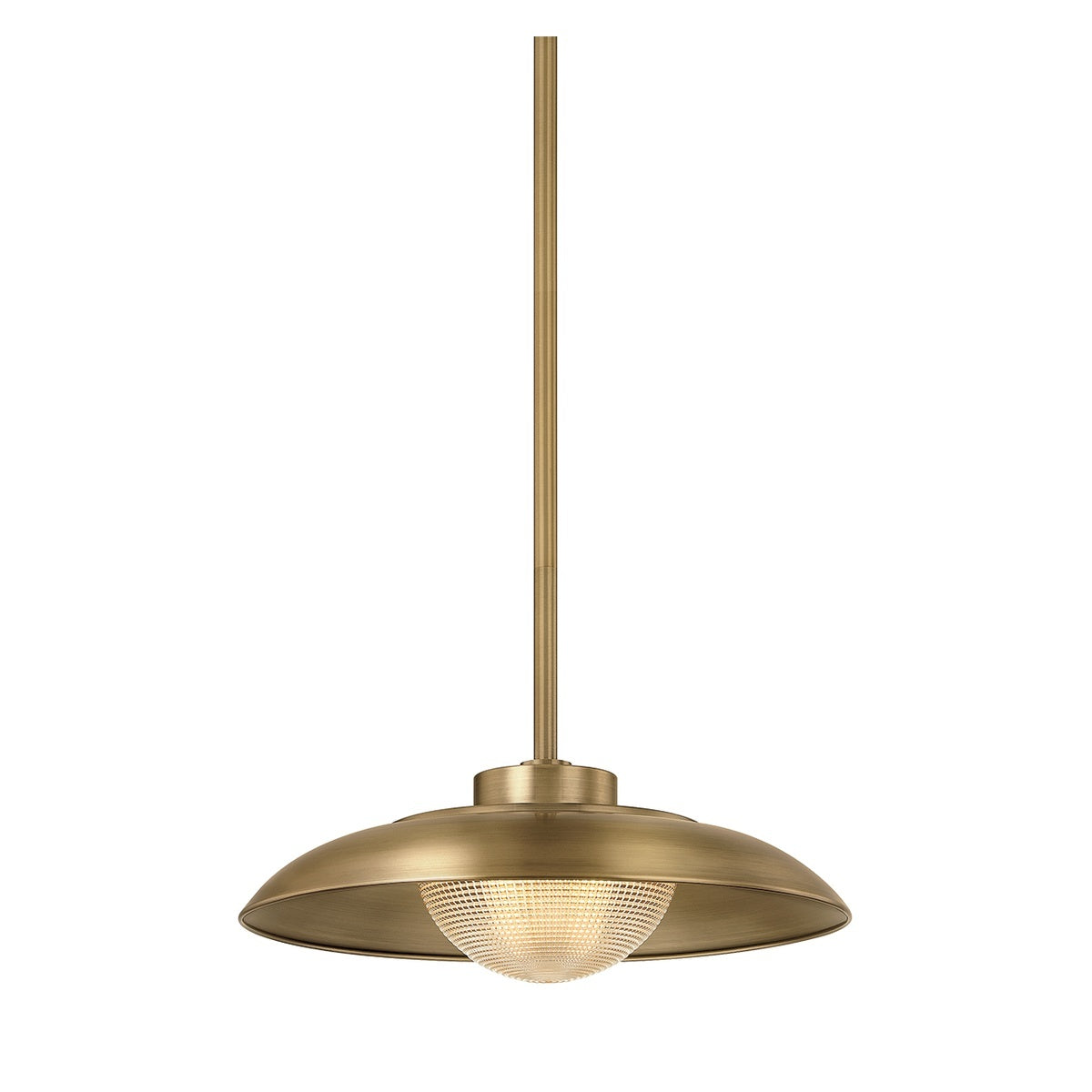 Patina Brass Bowl Pendant Light view 3