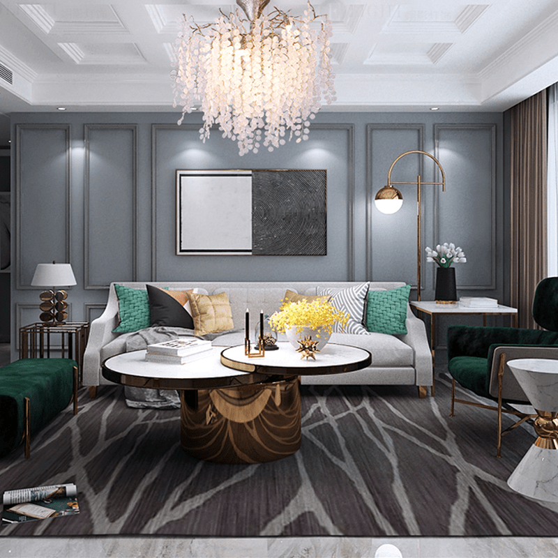 Ellie Modern Crystal Branch Chandelier - 39.37" diamJoyfuzzy