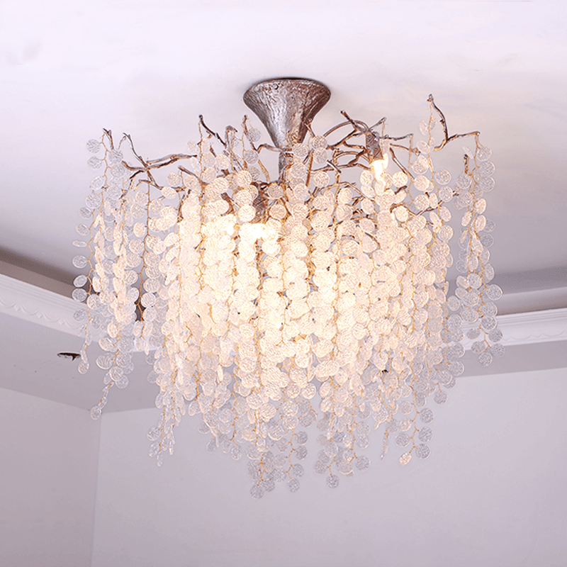 Ellie Modern Crystal Branch Chandelier - 39.37" diamJoyfuzzy