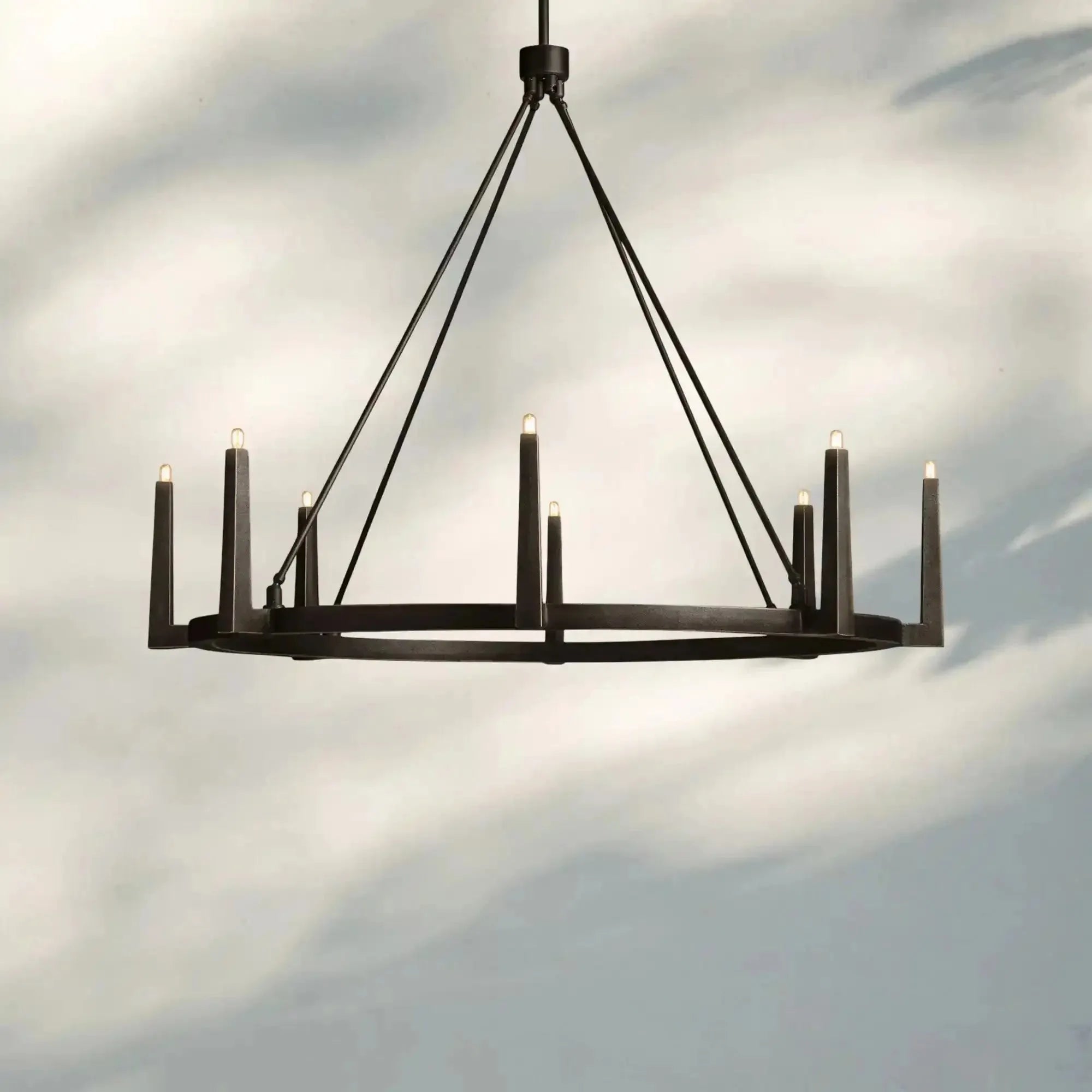 Emmet Round Chandelier - Joyfuzzy
