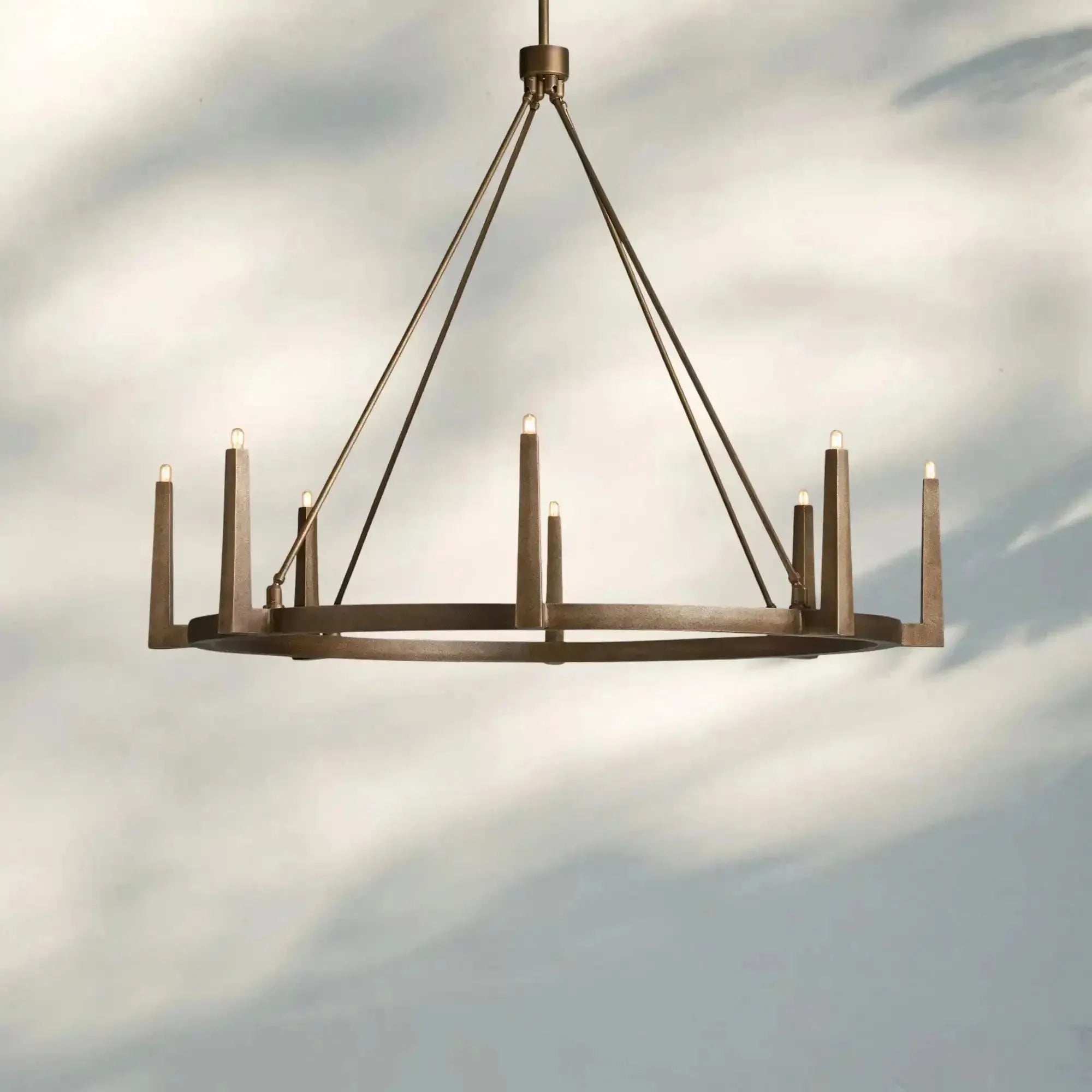 Emmet Round Chandelier - Joyfuzzy