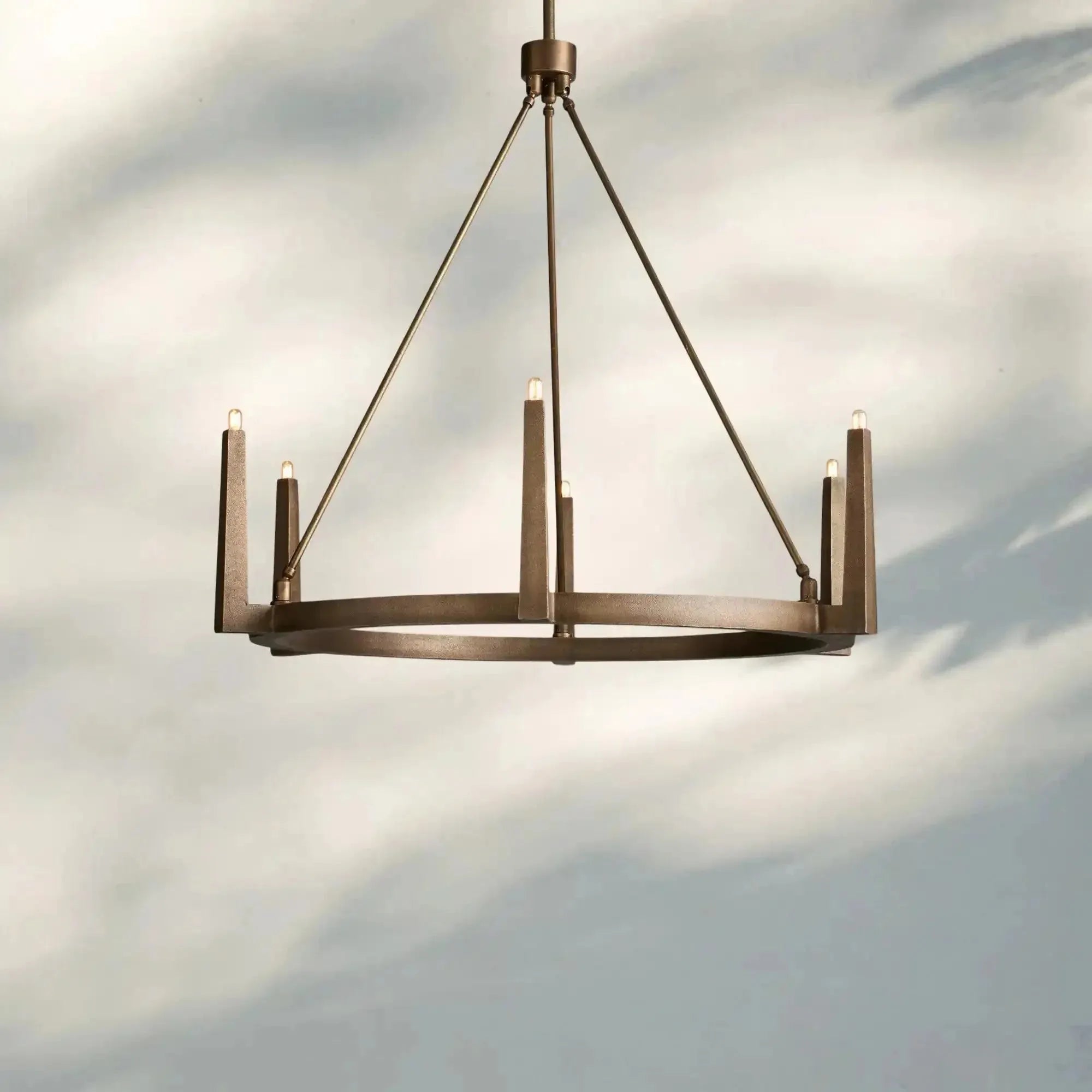 Emmet Round Chandelier - Joyfuzzy