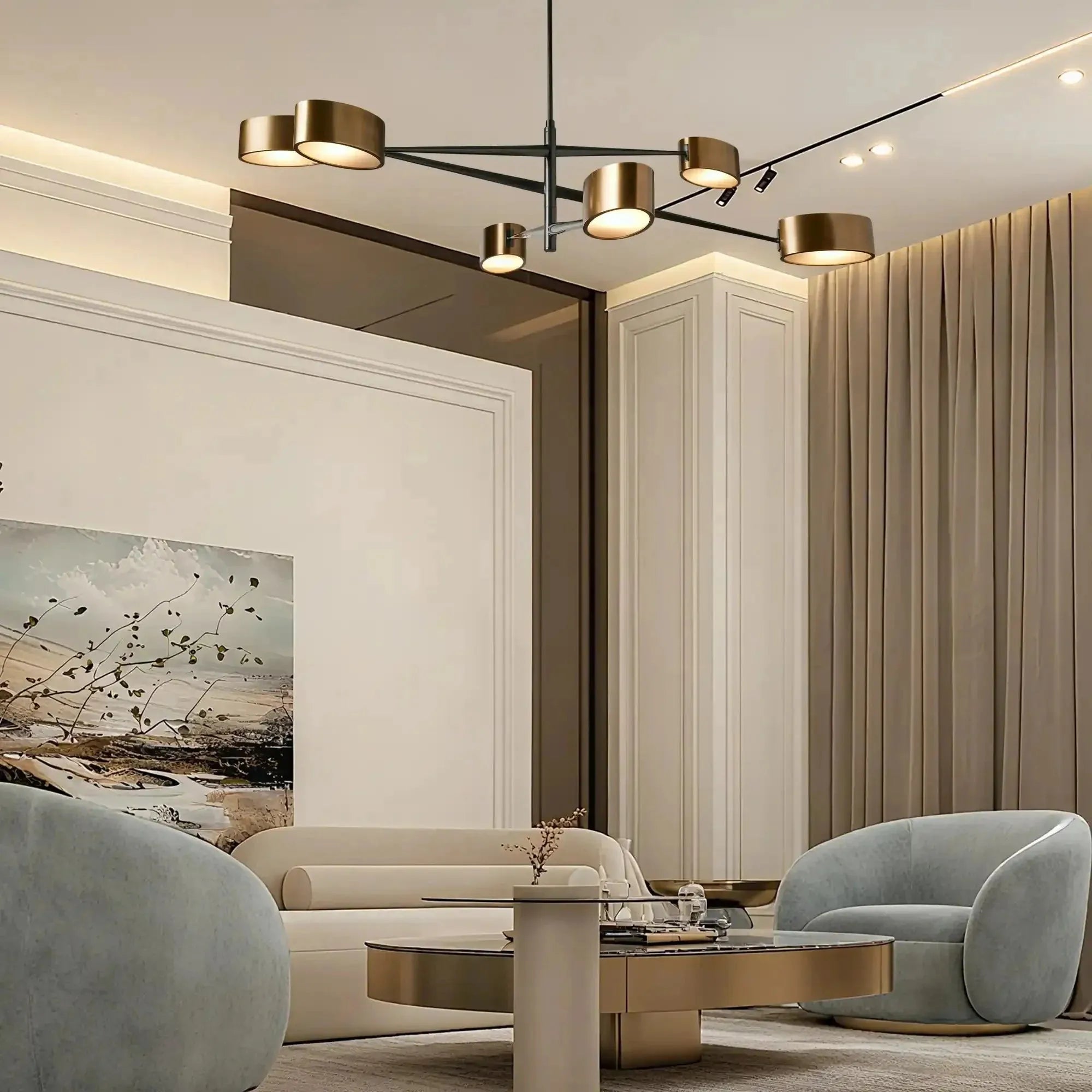 Etoile 6 - Light Chandelier - Joyfuzzy