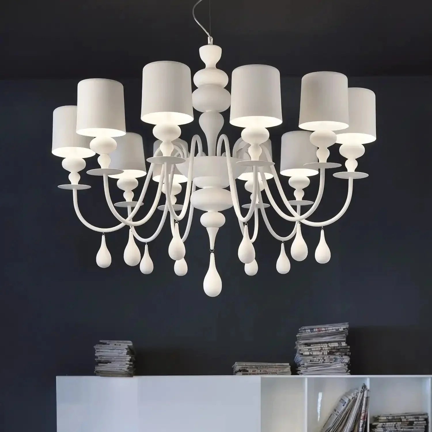 Eva Modern Chandelier 4 Sizes - Joyfuzzy