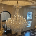 Extra Large Classic Traditional Crystal Chandelier 60/72/90 Lights for Showroom, Foyer , Wedding Hall - Joyfuzzy