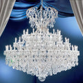 Extra Large Multi - layers Luxury Candle Branch Crystal Chandelier - Joyfuzzy