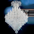 Extra Large Multi - layers Luxury Candle Branch Crystal Chandelier - Joyfuzzy