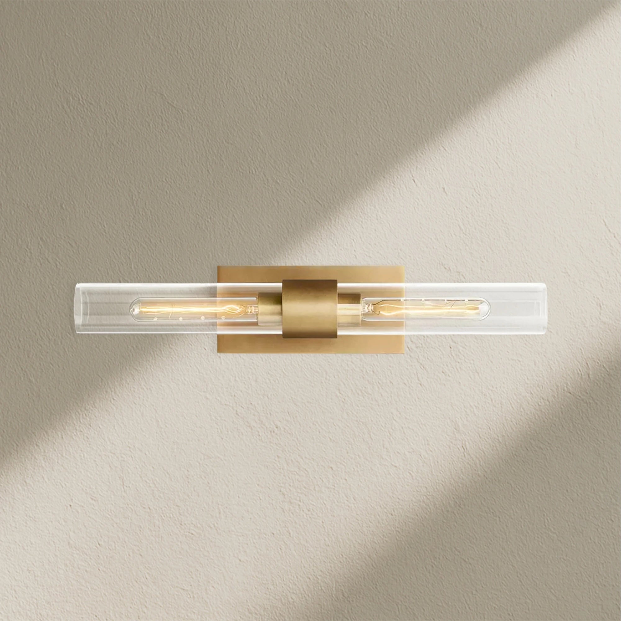 Lavefz Glass Linear Wall Sconce