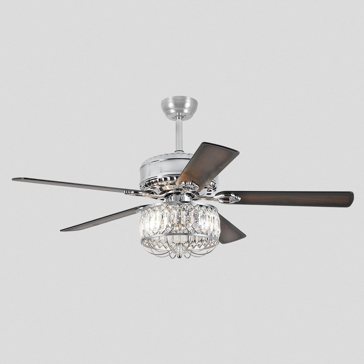 Farmhouse Crystal Ceiling Fan Light - Joyfuzzy