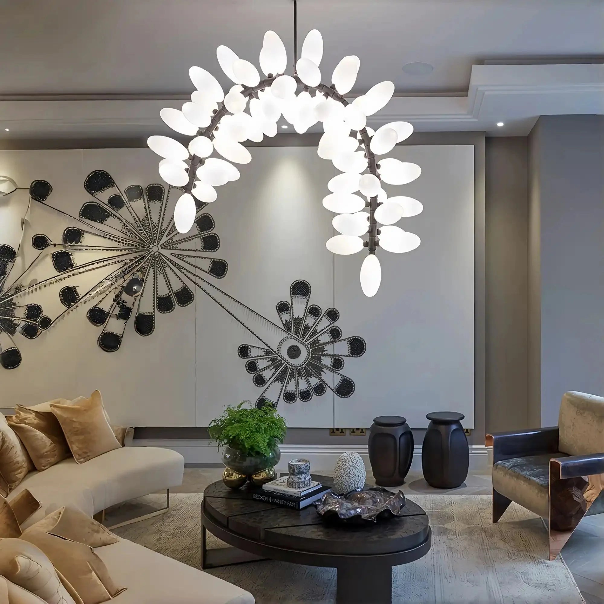 Fashion Grape Arch Branch Chandelier - Joyfuzzy