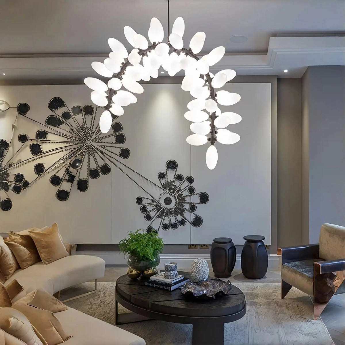 Fashion Grape Arch Branch Chandelier - Joyfuzzy