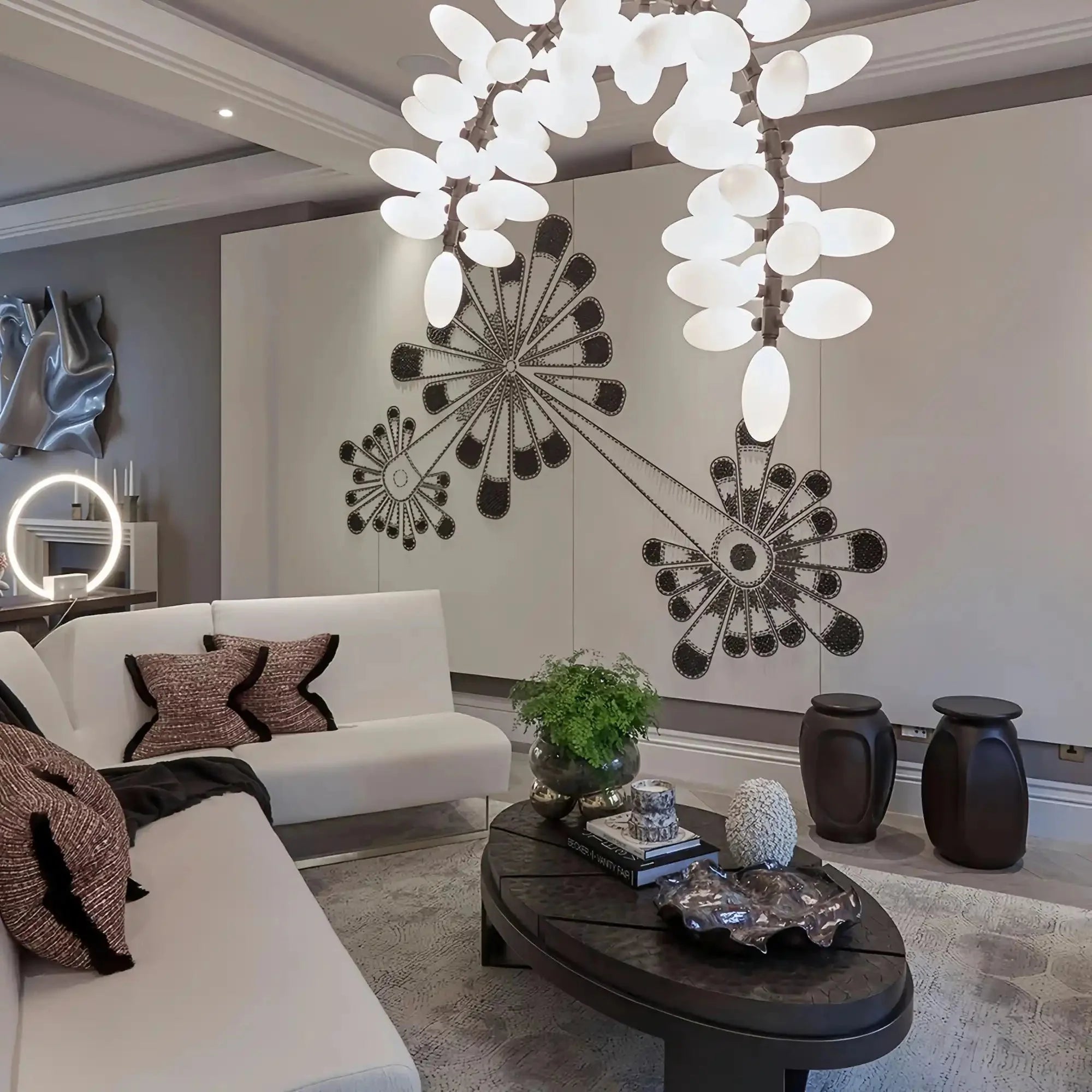 Fashion Grape Arch Branch Chandelier - Joyfuzzy
