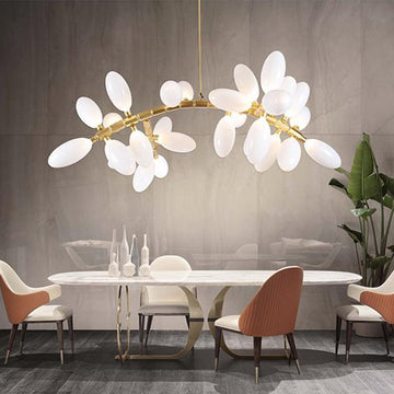Fashion Grape Linear Chandelier 57" L - Style AJoyfuzzy